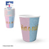 Vasos Baby Shower Colores Niño o Niña - Vajilla Desechable - yupiparty