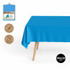 MANTEL IMPERMEABLE PLEGADO AZUL 1,2X1,8M - yupiparty
