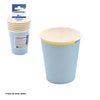 VASO PASTEL AZUL 6 PCS - yupiparty
