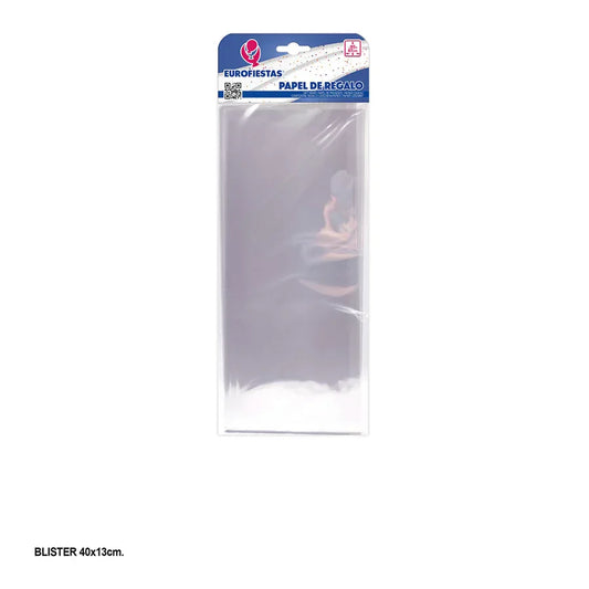 1 PAPEL CELOFAN 95x67cm TRANSPARENTE - yupiparty