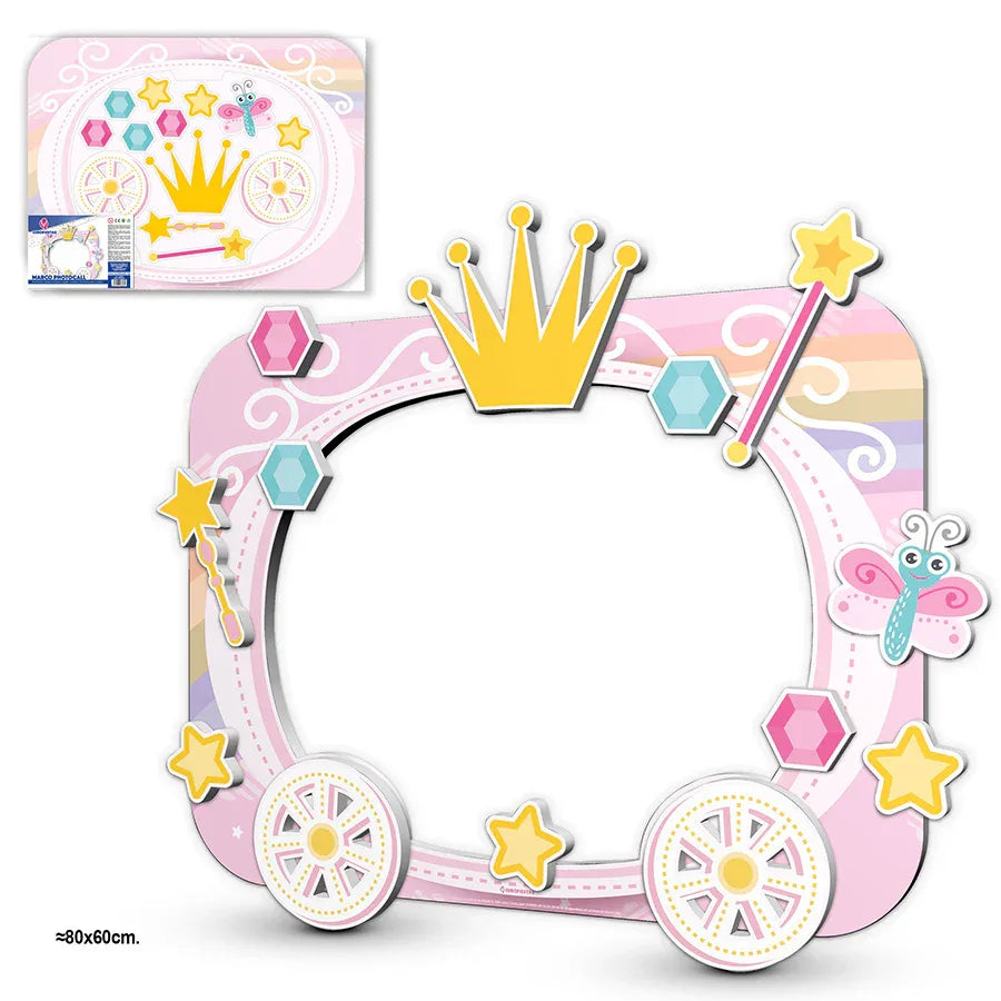 MARCO PHOTOCALL CARROZA PRINCESA ROSA - yupiparty