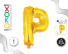 GLOBO FOIL 16/40CM ORO P - yupiparty