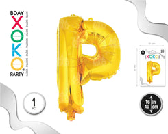 GLOBO FOIL 16/40CM ORO P - yupiparty