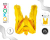 GLOBO FOIL 16/40CM ORO W - yupiparty