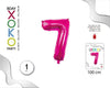GLOBO FOIL 40/110CM FUCSIA 7 - yupiparty