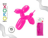 GLOBOS DE MODELAR 15 PC FUC - yupiparty