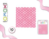 SERVILLETA LUNAR ROSA 12PC - yupiparty