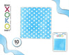 SERVILLETA LUNAR AZUL 12PC - yupiparty