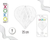 PANAL CORAZON 25CM BLANCO - yupiparty