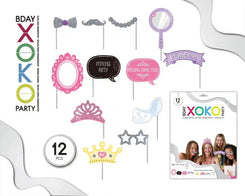 SET FOTOCALL PRINCESS 12PC - yupiparty