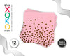 SERVILLETA ROSA LUNAR ORO 12PC - yupiparty