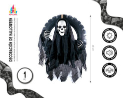MUERTE NEUMATICO 40CM ANIMADA - yupiparty