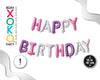 PACK GLOBOS MYLAR HAPPY BIRTHDAY PRINCES - yupiparty