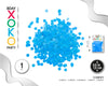 CONFETTI 1,5 CM AZUL - yupiparty