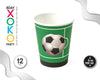 VASO 9OZ FUTBOL 12PC - yupiparty