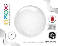 GLOBO BURBUJA TRANSPARENTE 36 PUL - yupiparty