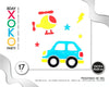PEGATINA DE GEL 20*20 BOY - yupiparty