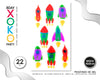 PEGATINA DE GEL 15*25 BOY - yupiparty
