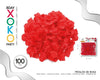 PETALOS DE TELA 100PC ROJO - yupiparty