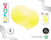 GLOBOS 18PULG 2PC AMARILLO - yupiparty