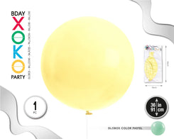 GLOBOS 36PULG 1PC AMARILLO - yupiparty