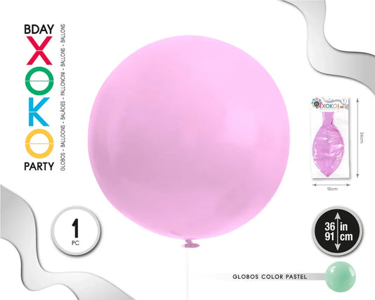 GLOBOS 36PULG 1PC MORADO PASTEL - yupiparty