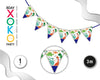 BANDERINES DINOSAURIO 3M - yupiparty