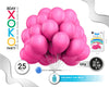 GLOBOS LATEX HELIO 25PC 2,8G 12/ 30C - yupiparty