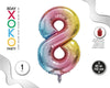 GLOBO FOIL 110CM PASTEL DEGRADADO 2 CARA - yupiparty