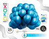 GLOBOS PERLA 25PC 12/30CM AZUL - yupiparty