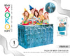 FALDA DE MESA FLECO AZUL CLARO 275*74CM - yupiparty