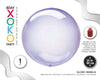 GLOBO BURBUJA MORADO 24/60CM - yupiparty