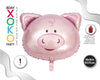 GLOBO FOIL CABEZA DE CERDO 67*75 - yupiparty