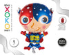 GLOBO FOIL SUPER HEROE 74*52 - yupiparty