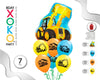 SET EXCAVADORA 7 GLOBOS - yupiparty