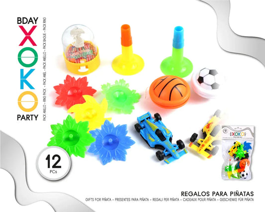 PACK SPORT BOY 12PC - yupiparty