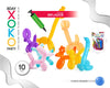 GLOBOS DE MODELAR 10 PC + INFLADOR - yupiparty