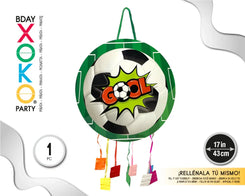 PIÑATA BALON FUTBOL 43CM - yupiparty