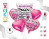 SET GLOBO MYLAR 5PC F.C AMIGA - yupiparty