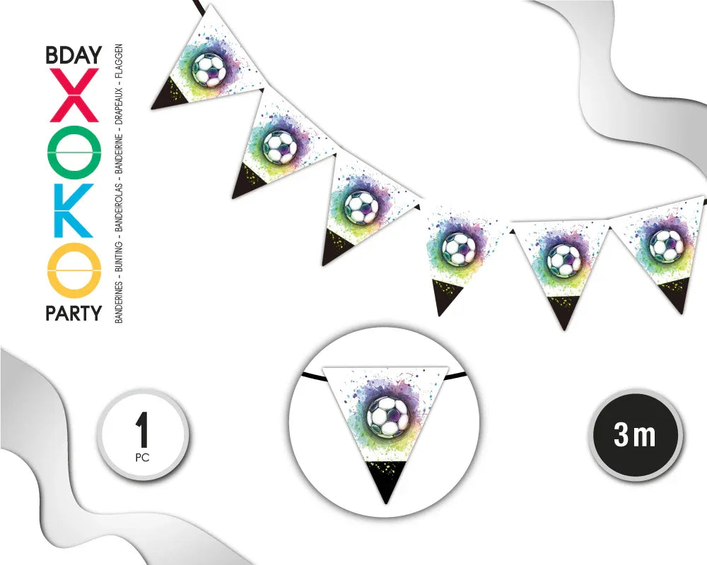 BANDERIN BALON 3M - yupiparty