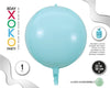 GLOBO FOIL ESFERA 55CM PASTEL AZUL - yupiparty
