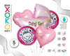 Set Globos Mylar Baby Pack 6 - Decoración Baby Shower Premium - yupiparty