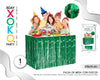 FALDA DE MESA FLECO VERDE 275*74CM - yupiparty