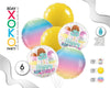 SET GLOBO MYLAR HAPPY BDAY 6PC - yupiparty