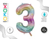 GLOBO FOIL 110CM MACARON STARS 3 - yupiparty