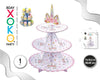 TORRE CUPCAKE UNICORN - yupiparty