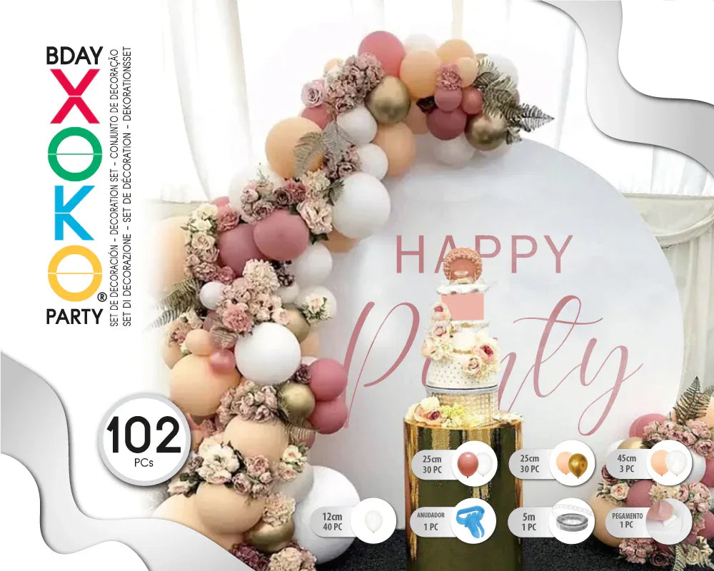 SET ROMANTICO 103PC - yupiparty