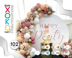 SET ROMANTICO 103PC - yupiparty