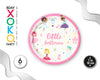 PLATO BALLERINA UNICORNIO 18CM 6PC - yupiparty