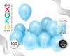 GLOBOS 100PC 25CM AZUL BEBE - yupiparty